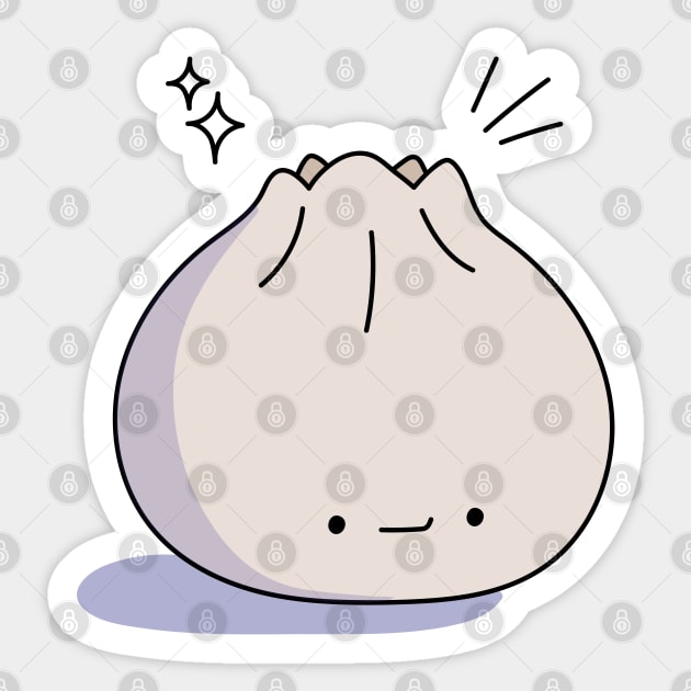 Kawaii Soup Dumpling Sticker by YourGoods